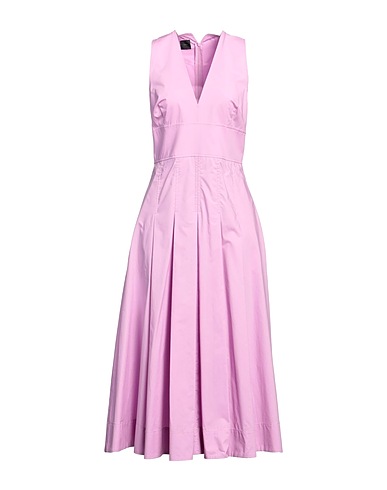 PINKO Midi dress Mauve 100% Cotton