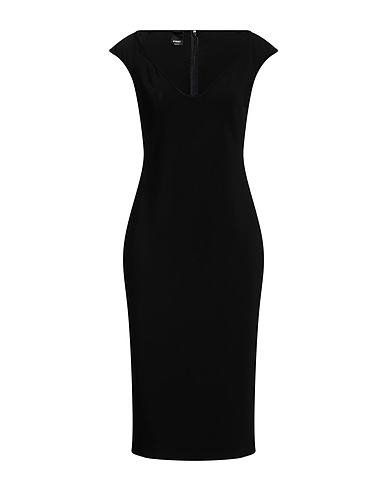 PINKO Midi dress Black 49% Polyamide, 44% Viscose, 7% Elastane