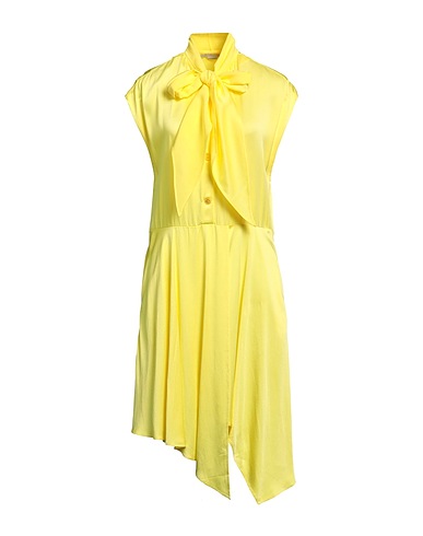 STELLA McCARTNEY Elegant dress Yellow 59% Viscose, 41% Acetate