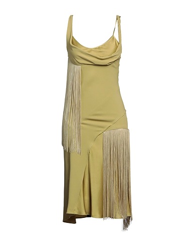 VICTORIA BECKHAM Midi dress 71% Acetate, 29% Viscose