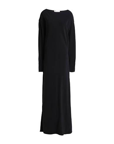 MARNI Vestito lungo Nero 97% Viscosa, 3% Elastan