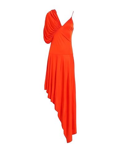 STELLA McCARTNEY Vestito corto Arancione 100% Viscosa