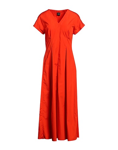 ASPESI Long dress Orange 100% Cotton