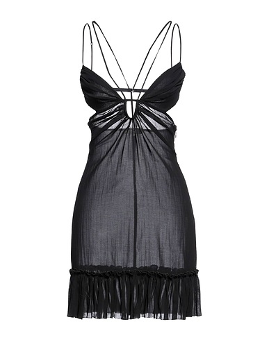 NENSI DOJAKA Elegant dress Black 100% Cotton