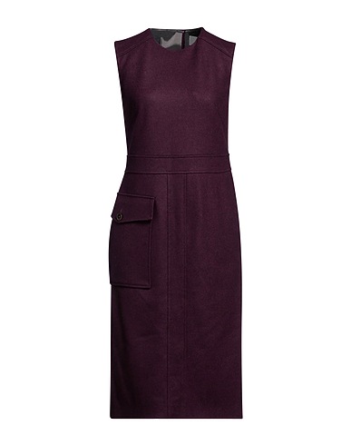 ELEVENTY Midi dress Plum 80% Wool, 20% Polyamide