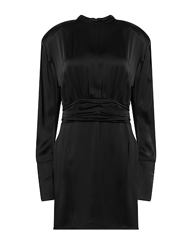 MVP WARDROBE Short dress Black 100% Viscose, Polyester