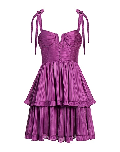 TPN Short dress Purple 100% Polyester