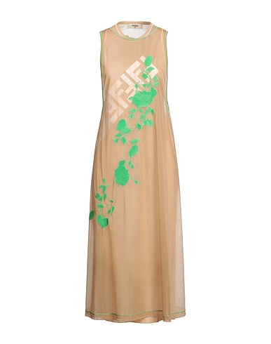 FENDI Midi dress Sand 100% Polyamide