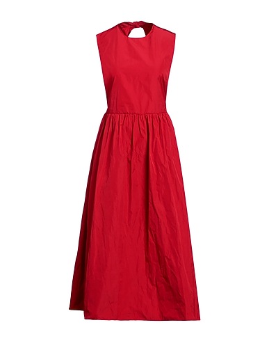 REDValentino Midi dress Red 100% Polyester