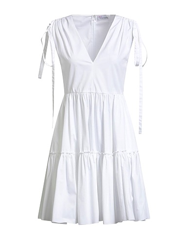 REDValentino Short dress White 100% Cotton