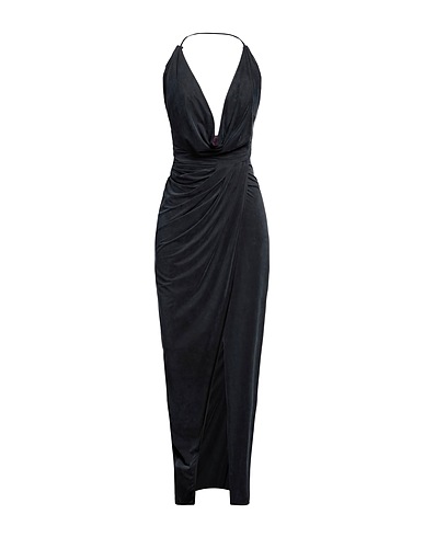 GAUGE81 Long dress Black 90% Cupro, 10% Elastane