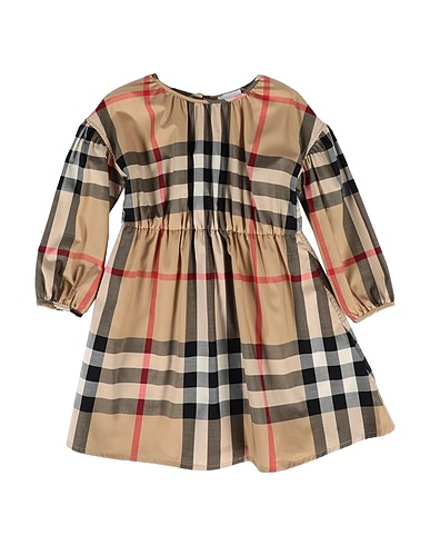 BURBERRY Dress BEIGE 95% Cotton, 5% Elastane
