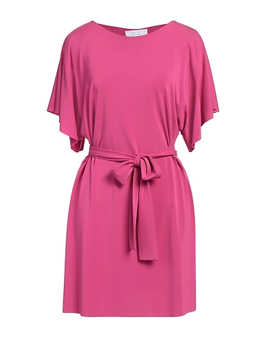 KAOS Short dress Magenta 75% Acetate, 18% Polyamide, 7% Elastane