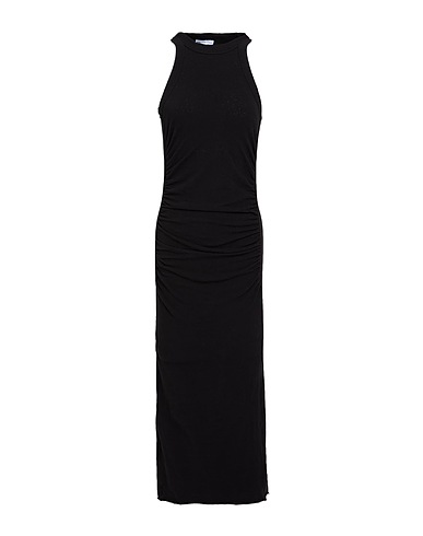 JAMES PERSE Long dress Black 94% Cotton, 6% Polyurethane