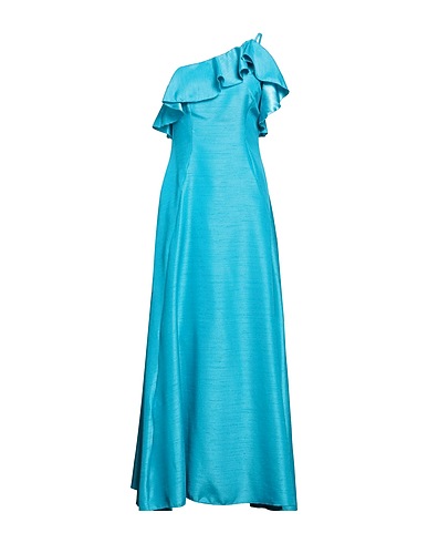 SISTE'S Long dress Azure 100% Polyester
