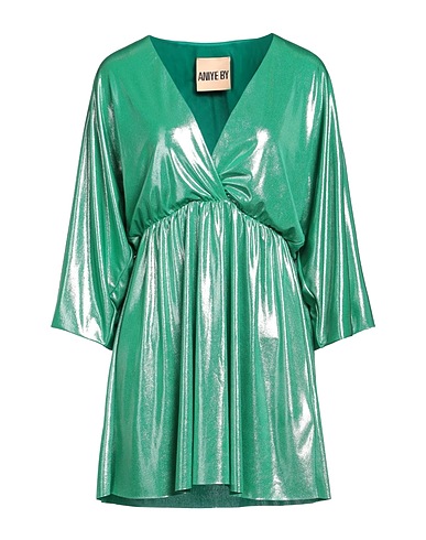 ANIYE BY Vestito corto Verde 92% Poliestere, 8% Elastan