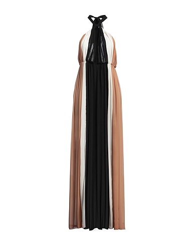 DISTRICT by MARGHERITA MAZZEI Long dress Black 100% Polyester