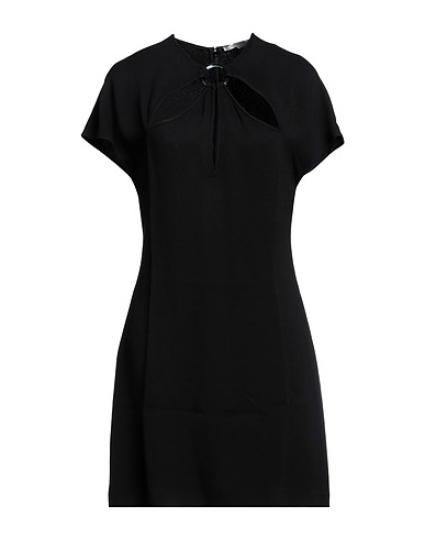 STELLA McCARTNEY Short dress Black 96% Viscose, 4% Elastane