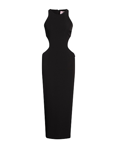 CHIARA FERRAGNI Long dress Black 93% Polyester, 7% Elastane