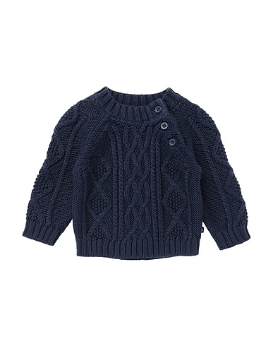 PETIT BATEAU Pullover Marineblau 100% Baumwolle