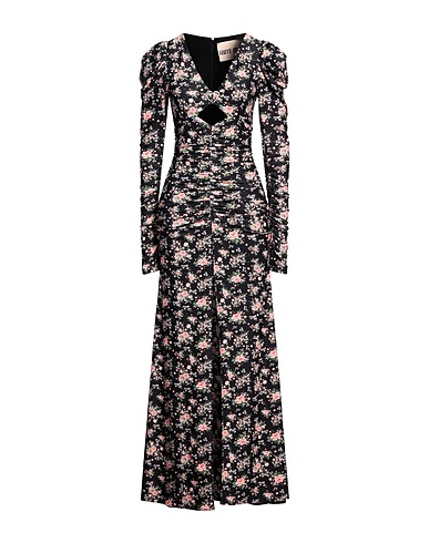 ANIYE BY Long dress Black 82% Polyester, 18% Elastane