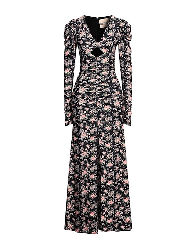 ANIYE BY ロングワンピース・ドレス NERO ポリエステル 82% / ポリウレタン 18%