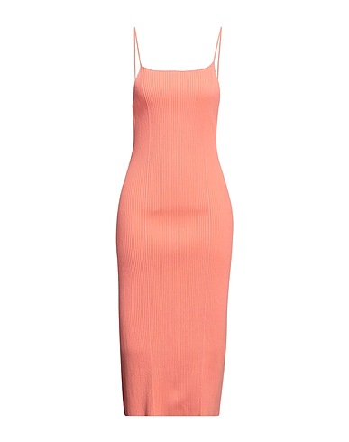 AERON Midi dress Salmon pink 72% Viscose, 28% Polyester