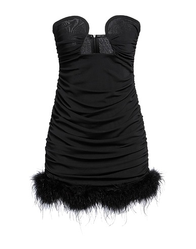 TPN Εφαρμοστό φόρεμα Μαύρο 100% Πολυεστέρας