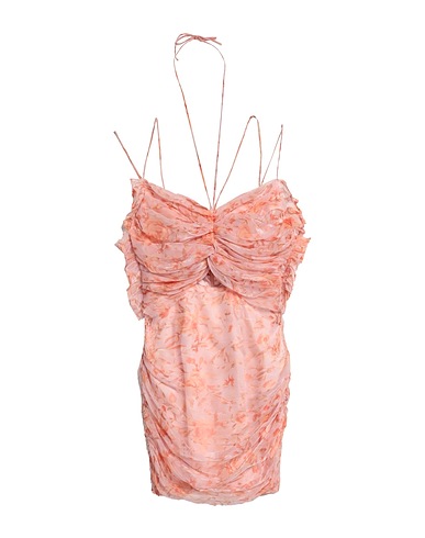 ODÌ ODÌ Short dress Salmon pink 100% Polyester