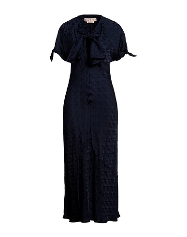 MARNI Elegantes Kleid Nachtblau 100% Viskose