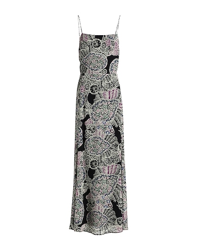 IRO Long dress Black 100% Silk