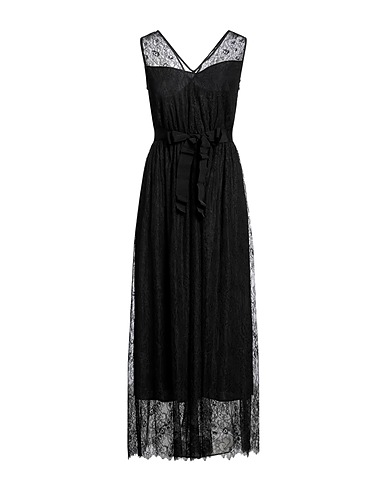 TWINSET Vestito lungo Nero 100% Poliammide
