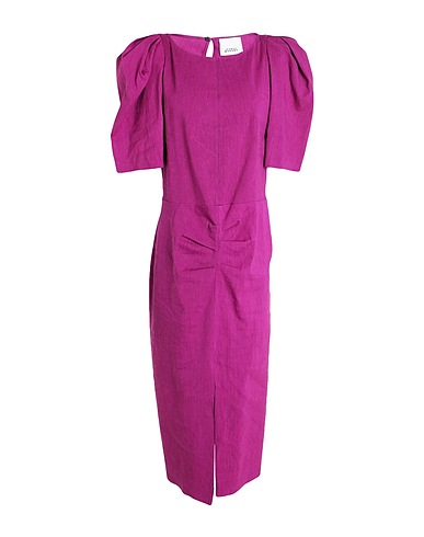 ISABEL MARANT Midi dress Mauve 58% Hemp, 39% Viscose, 3% Elastane