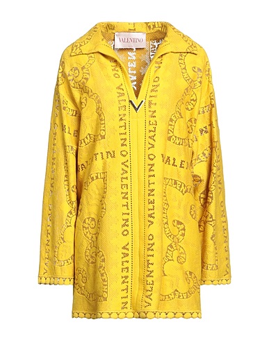 VALENTINO GARAVANI Short dress Marigold 77% Cotton, 23% Polyamide