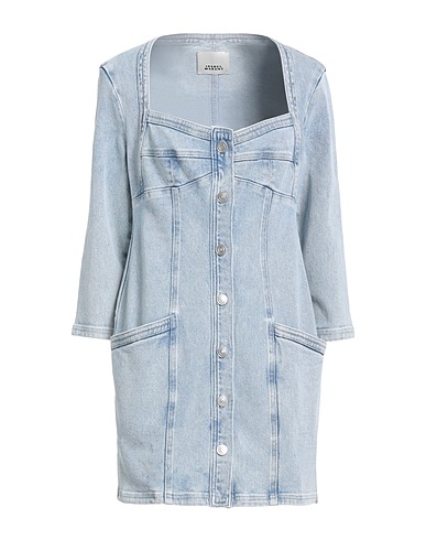 ISABEL MARANT Denim dress Blue 99% Cotton, 1% Elastane