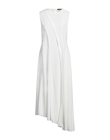 HIGH Long dress TECH White 100% Polyester