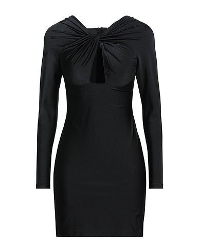 COPERNI Vestito corto Nero 80% Poliammide, 20% Elastan