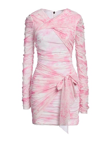 MSGM Sheath dress Pink 94% Polyamide, 6% Elastane