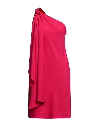 LAUREN RALPH LAUREN One-shoulder dress Fuchsia 100% Polyester
