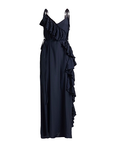P.A.R.O.S.H. Long dress Midnight blue 100% Polyester