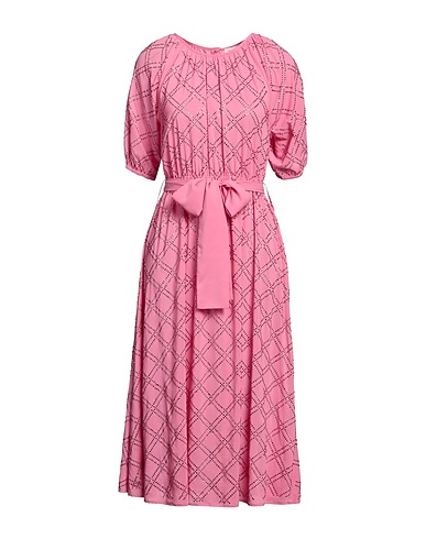 P.A.R.O.S.H. Midi dress Magenta 100% Polyester