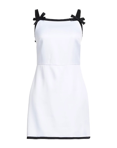 MSGM Short dress White 100% Viscose