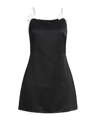 MSGM Short dress Black 100% Viscose