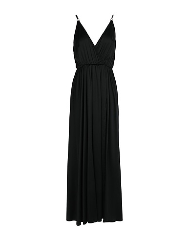 ANIYE BY Long dress Black 96% Polyester, 4% Elastane