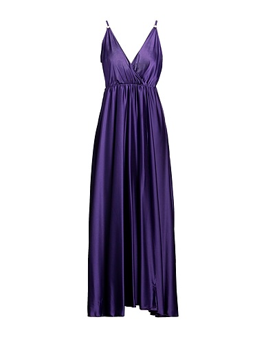 ANIYE BY Long dress Purple 96% Polyester, 4% Elastane