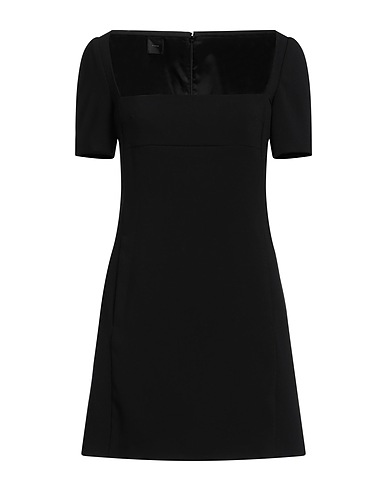 PINKO Short dress Black 98% Polyester, 2% Elastane