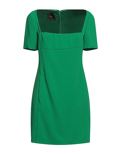 PINKO Vestito corto Verde smeraldo 98% Poliestere, 2% Elastan