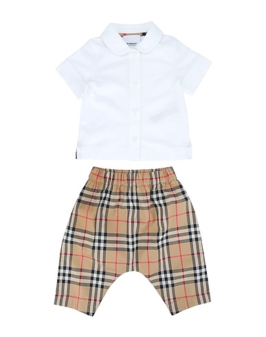 BURBERRY Baby accessories set 100% Cotton