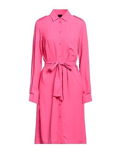 PINKO Midi dress Magenta 69% Acetate, 31% Silk