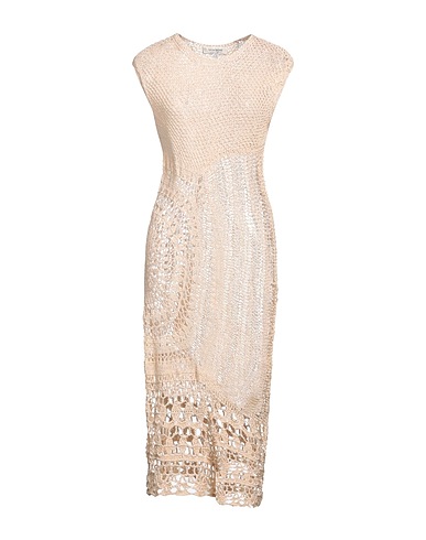 VUSCICHÈ Midi dress Sand 100% Cotton